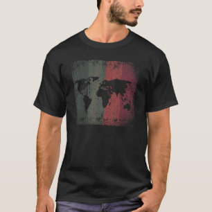 Retro-Weltkarte 1 T-Shirt