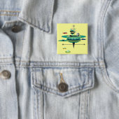 Retro Weltraum Diner Button (Beispiel)