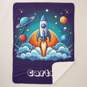 Retro, Weltraumrakete Sherpadecke