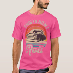 Retro-Weniger LKW So Roll Lowrider T-Shirt