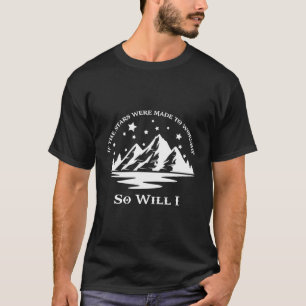 Retro, wenn die Sterne geschaffen wurden, um Desig T-Shirt