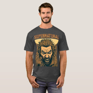 Retro Werewolf - Supernatural T - Shirt