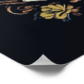 Retro West Virginia Poster (Ecke)