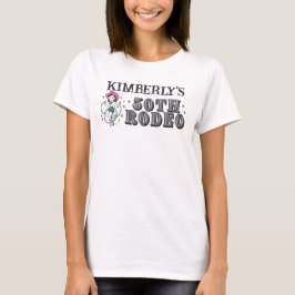 Retro Western 50. Rodeo Geburtstag T-Shirt