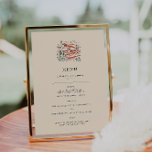 Retro Western Cactus Desert Wedding Menu Menükarte<br><div class="desc">Schöne Menükarten, um Ihre Tischeinstellungen bei Ihrer Hochzeit oder beim nächsten Party zu ergänzen. Eine lustige Retro-illustrierte Wüstenkollektion mit fetten Western-Farben. Diese Sammlung zeigt Abbildungen von Wüstenlandschaften, Saguaro-Kakteen mit wilden Westkuhjungen und Cowgirls. Diese Farbpalette, die in inspirierten Farbtönen von Kakteen - und Wüsten - geerbt ist, ist voller Magie. Trendy...</div>