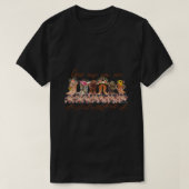 Retro Western Cowgirl Stiefel Gott sagen, Sie sind T-Shirt (Design vorne)