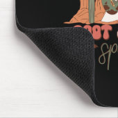 Retro Western Halloween Niedlich Ghost Fun Boot Sc Mousepad (Ecke)