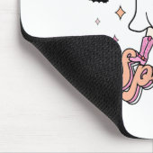 Retro Western Halloween Niedlich Ghost Funny Boot Mousepad (Ecke)