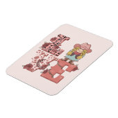 Retro-Western-Liebe Magnet (Linke Seite)