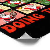 Retro What Are We Doing Today Santa Pe Teacher Tea Poster (Ecke)