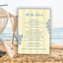 Retro whimsical striped beach wedding details 