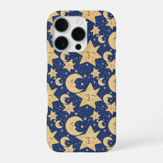 Retro Whimsy Goth Celestial iPhone 16 Fall iPhone 16 Pro Hülle