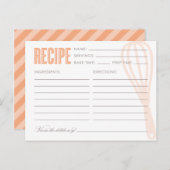 RETRO WHISK | Rezeptkarten Postkarte (Vorne/Hinten)