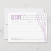 Retro Whisky Lila | Rezept Card (Vorderseite)