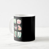 Retro Wicked Stamps Christmas Vibes Clothing Long Kaffeetasse (Vorderseite Links)