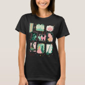 Retro Wicked Stamps Christmas Vibes Clothing  T-Shirt (Vorderseite)
