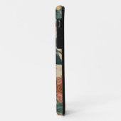 RETRO WILD BLUME PATTERN Case-Mate iPhone HÜLLE (Hinten/Links)