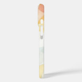 Retro Wildblume Stalk Case-Mate iPhone Hülle (Rückseite / Links)