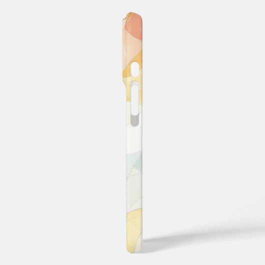 Retro Wildblume Stalk Case-Mate iPhone Hülle (Rückseite / Links)