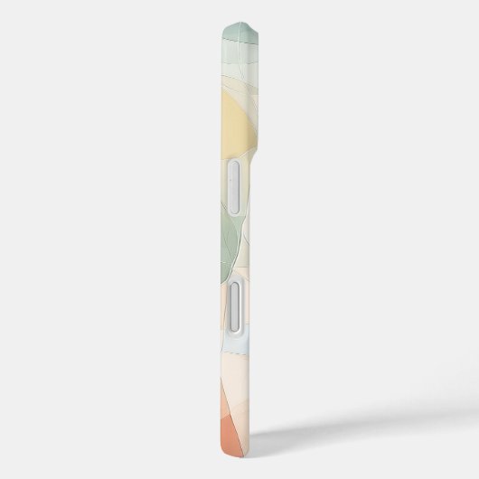 Retro Wildblume Stalk Case-Mate iPhone Hülle (Rückseite / Rechts)