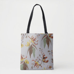 Retro-Wildblumen im Vintage-Stil, botanische Pflan Tasche