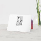 retro Willkommen an Bord der Fotokarte Karte (Rückseite)