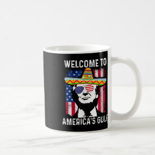Retro Willkommen im amerikanischen Golf-Funny Trum Kaffeetasse