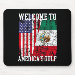 Retro Willkommen im amerikanischen Golf-Funny Trum Mousepad