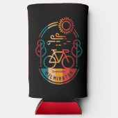 Retro Wilmington Bike Trail Selters Dosenkühler (Vorderseite)