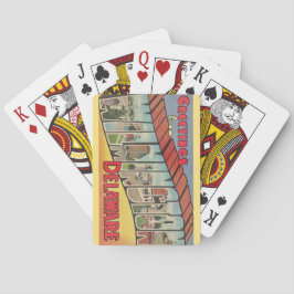 Retro Wilmington Delaware Playing Cards Spielkarten