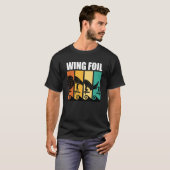 Retro Wing Surf Wing Foil 1 T-Shirt (Vorne ganz)