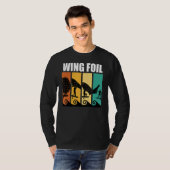 Retro Wing Surf Wing Foil 1 T-Shirt (Vorne ganz)