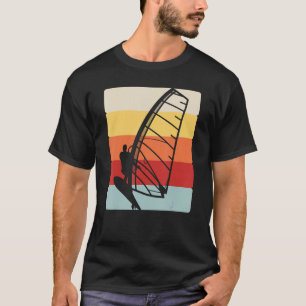 Retro Wing Surfing Cool Foil Vintag Wing Surfer T-Shirt