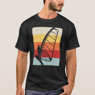 Retro Wing Surfing Cool Foil Vintag Wing Surfer T-Shirt