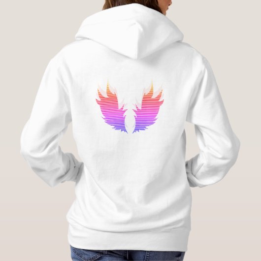 Retro Wings Hoody (Rückseite)