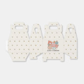 Retro Winter Weihnachtsfest Geschenkschachtel (Ungefaltet)