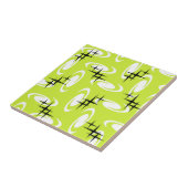 Retro-Wirbel des Atomalters Muster-Muster Fliese (Seite)