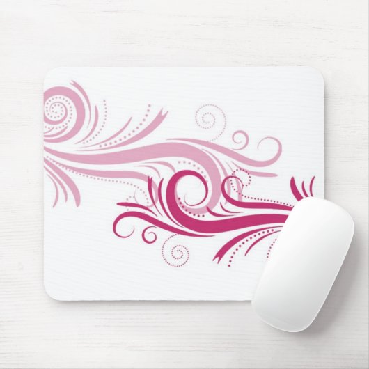 retro Wirbel Mousepad (Mit Mouse)