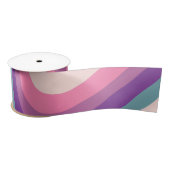 Retro-Wirbel Satinband (Spule)