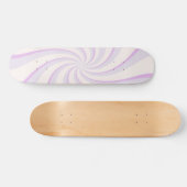 Retro-Wirbel-Skateboard Skateboard (Horizontal)