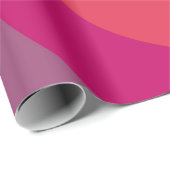 Retro-Wirbel - Sonnenuntergang Geschenkpapier (Rolleneckpunkt)