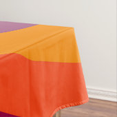 Retro-Wirbel - Sonnenuntergang Tischdecke (Beispiel)