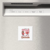 Retro wird Studenten gegen Schokolade Valentin tau Magnet (In Situ (Geschirrspüler))