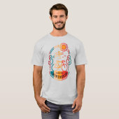 Retro Wisconsin Bike Trail T-Shirt (Vorne ganz)