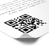 Retro Wishing Well Honeymoon Fund Wedding Poster (Ecke)