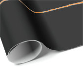 RETRO WITCH AUF EINEM HALBZIMMER-Wrackpapier Geschenkpapier (Rolleneckpunkt)