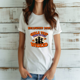 Retro Witch Girls Trip Halloween Kostüm T-Shirt
