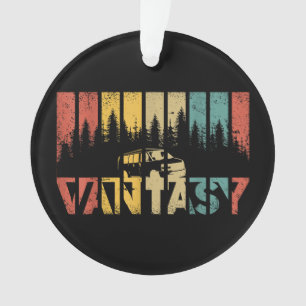 Retro-Wohnmobil-Leben - Vintage Vanlife Ornament