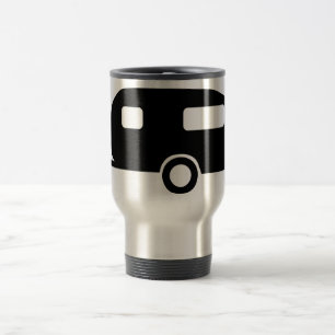 Retro Wohnwagen Reisebecher