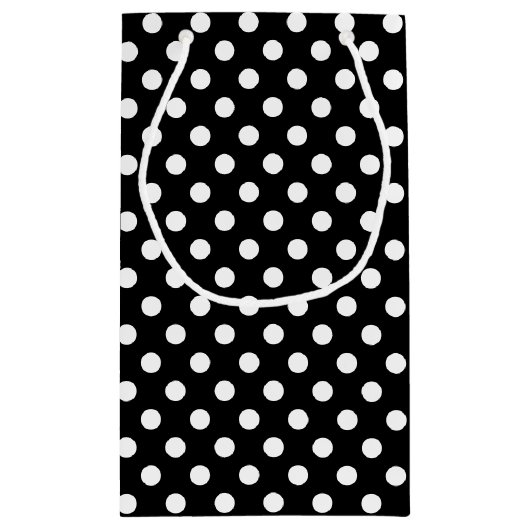 Retro Woman Geschenktasche Kleine Geschenktüte (Rückseite)